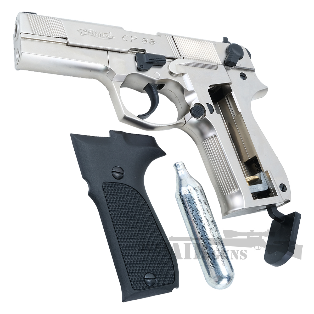  تپانچه گازی والتر Walther CP88 - سی پی 88 آلمان آکبند 