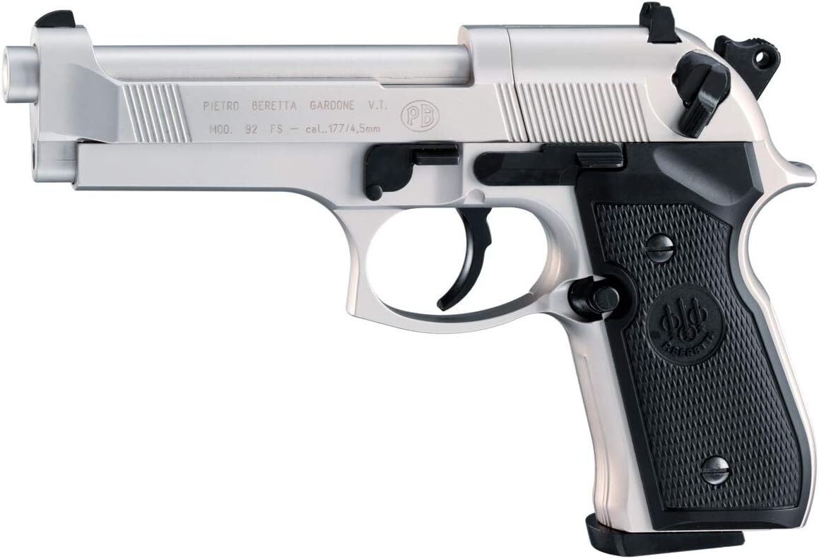  تپانچه گازی برتا Beretta MOD. 92 FS - اف اس 92 مشکی آلمان آکبند 