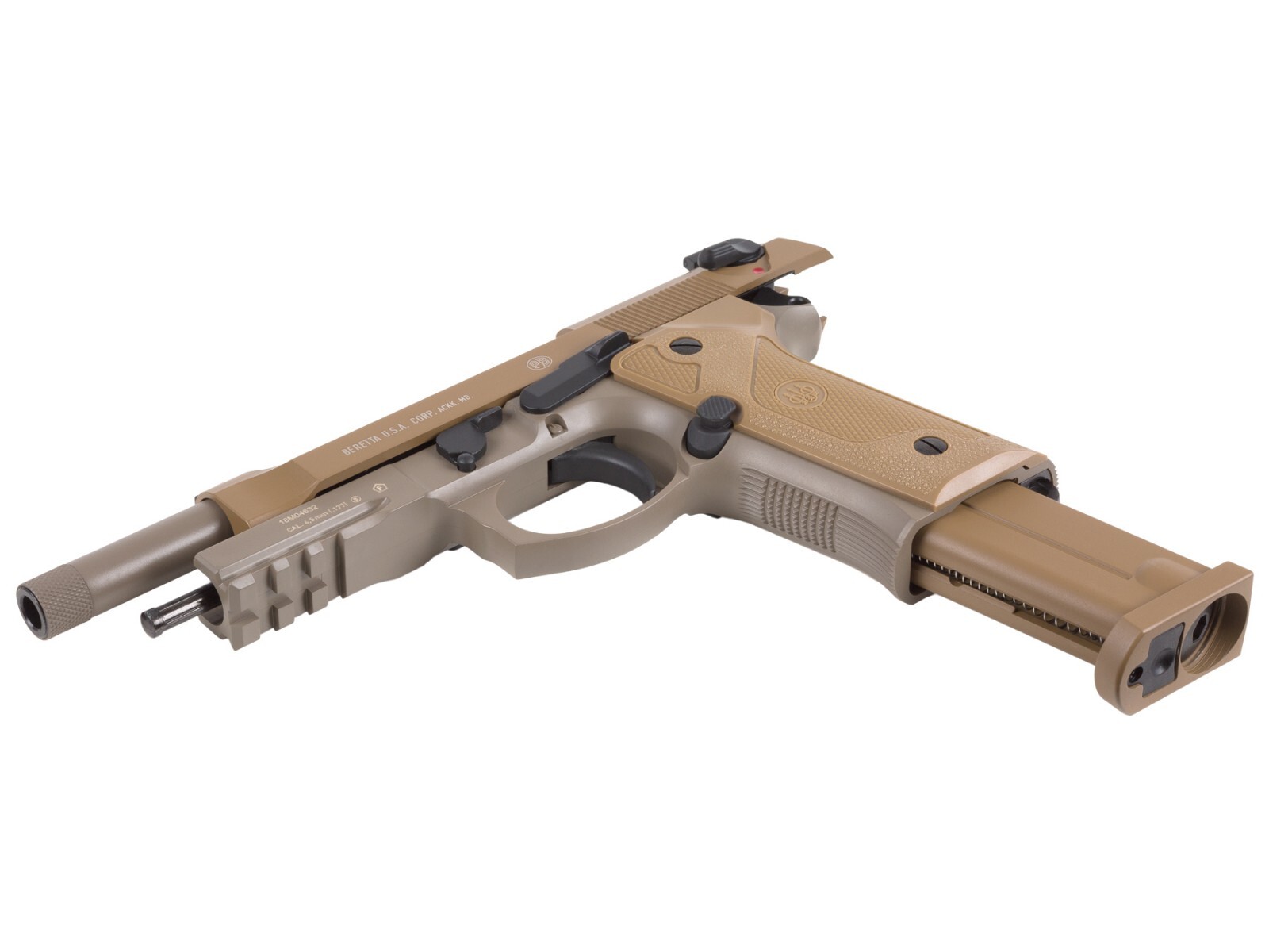  تپانچه گازی برتا Beretta Blowback M9A3 - ام 9 آ 3 بلوبک آلمان آکبند 