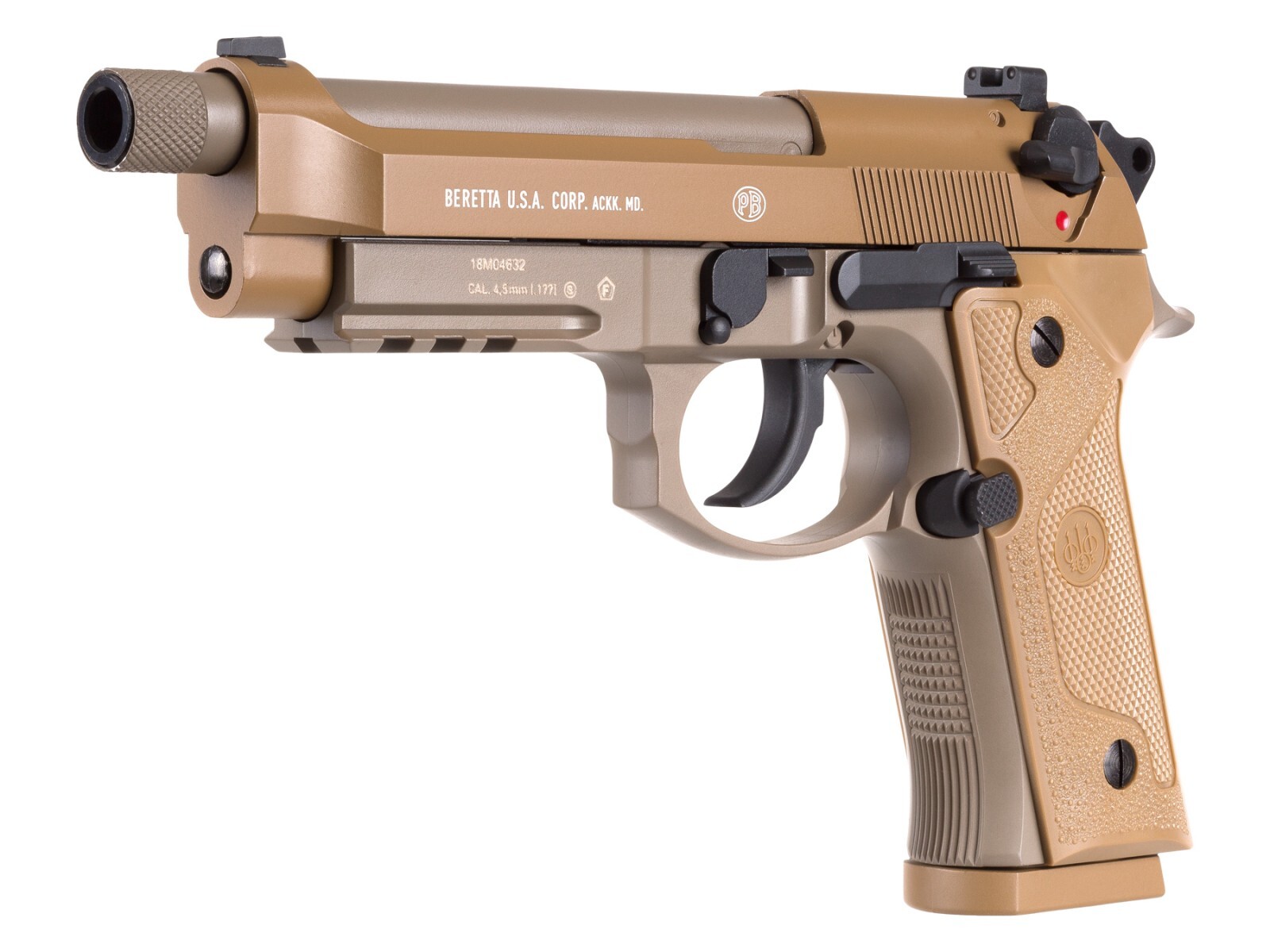  تپانچه گازی برتا Beretta Blowback M9A3 - ام 9 آ 3 بلوبک آلمان آکبند 